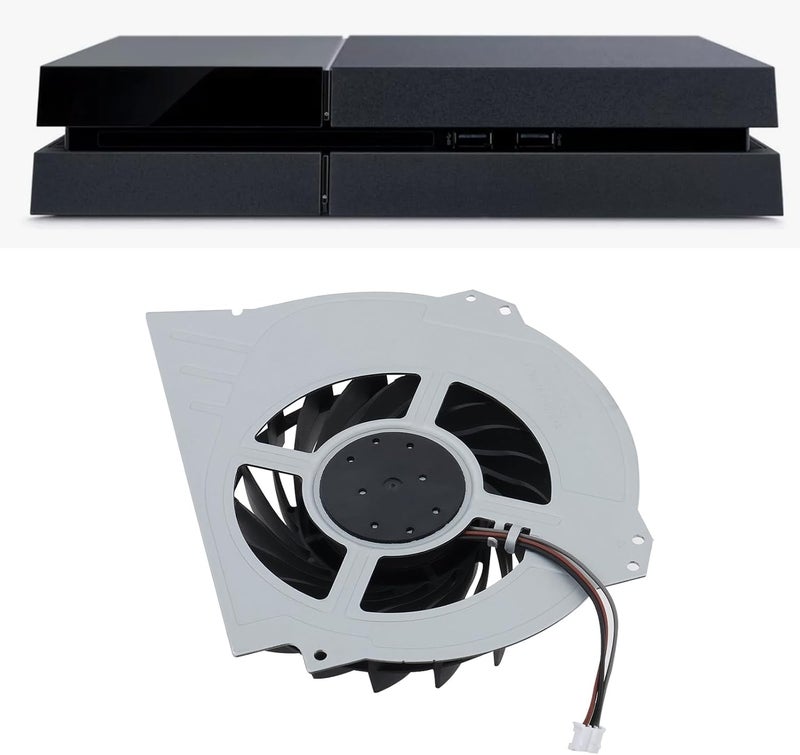 Micro Traders 1Pc CPU Cooling Fan Replacement Part KSB1012H G95C12MS1AJ-56J14 Compatible with PlayStation 4 Pro CUH-70XX CUH-71XX CUH-72XX Full Series - Image 4